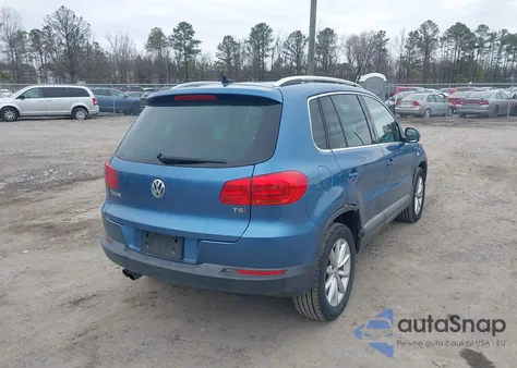 2017 Volkswagen Tiguan 2.0T Wolfsburg Edition z USA, uszkodzony, nr VIN WVGRV7AX4HW501927